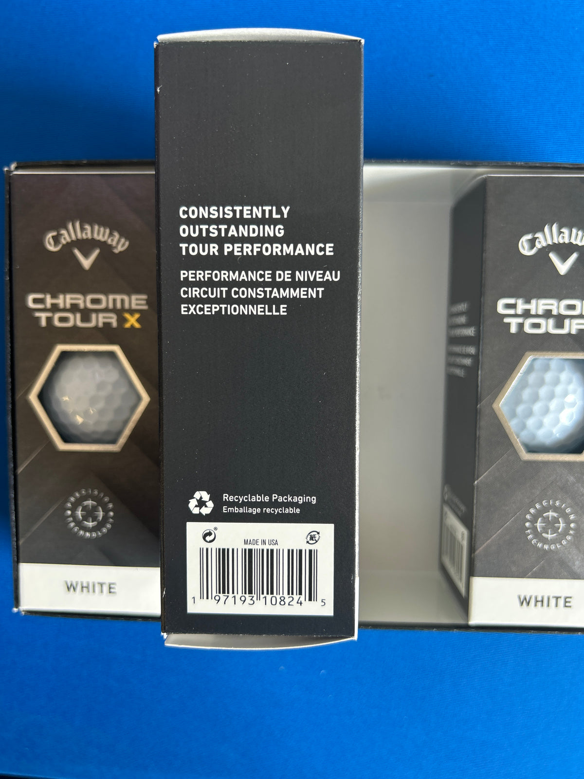 Chrome Tour X- Prior Generation - One Dozen White Balls