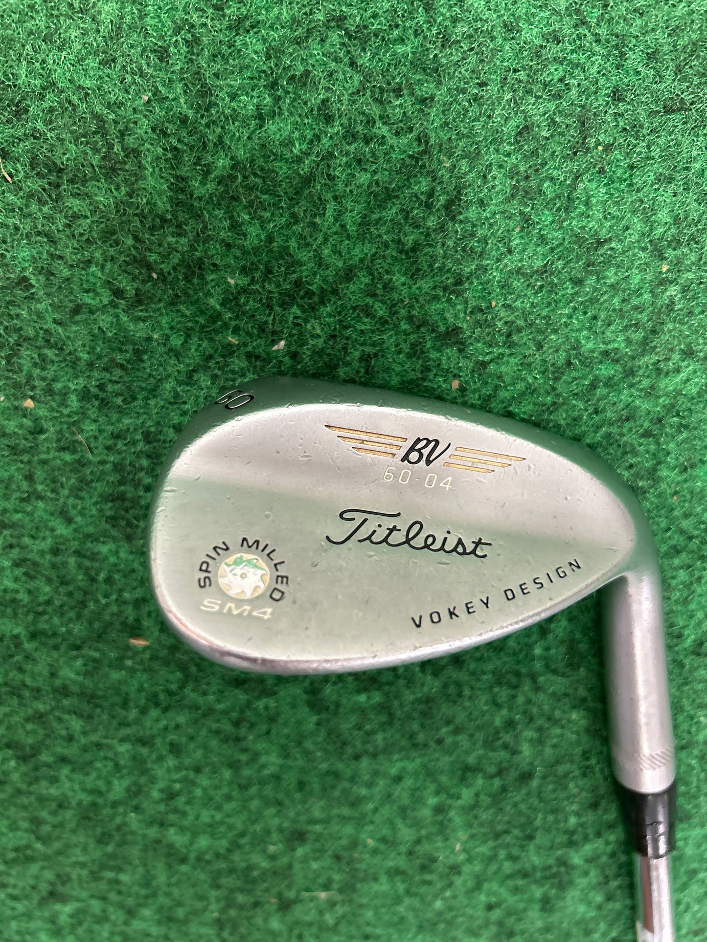 Titleist Vokey Spin Milled SM4 Chrome 60 Lob Wedge