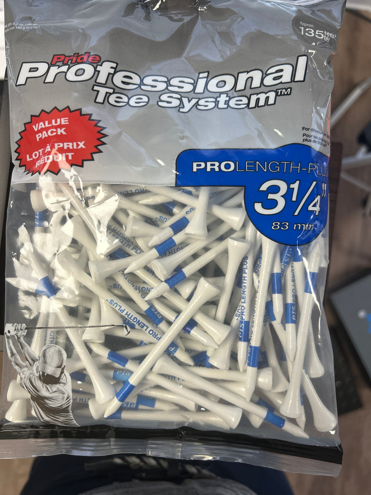 PTS Tees 3 1/4 Bags of 135