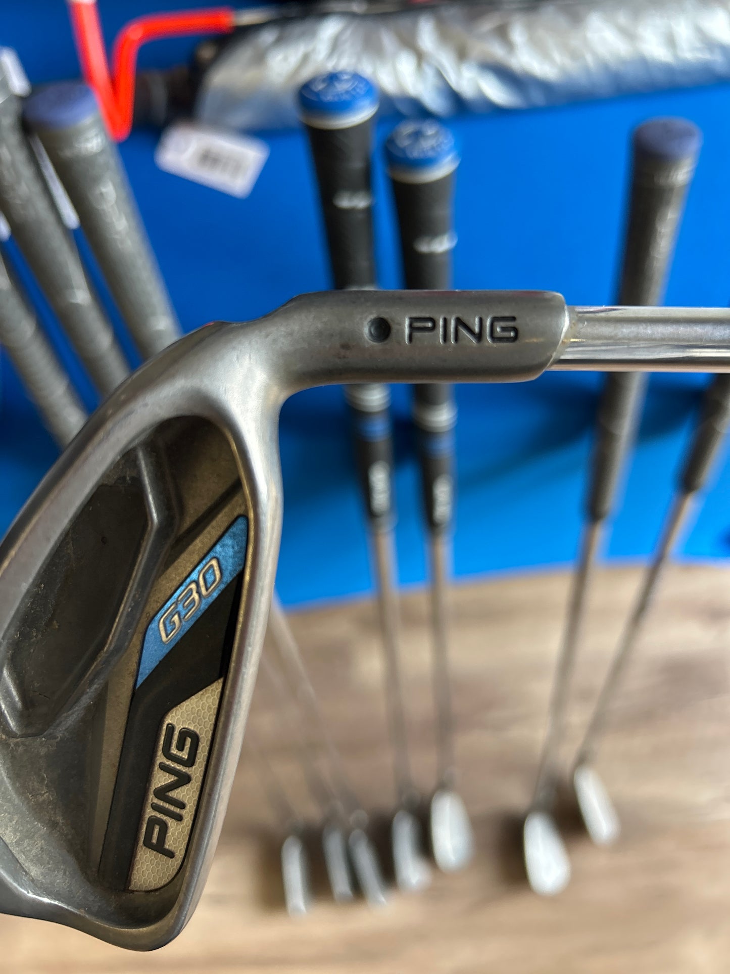 Ping G30 Iron Set(4 thru “U” Wedge)…Black Dot