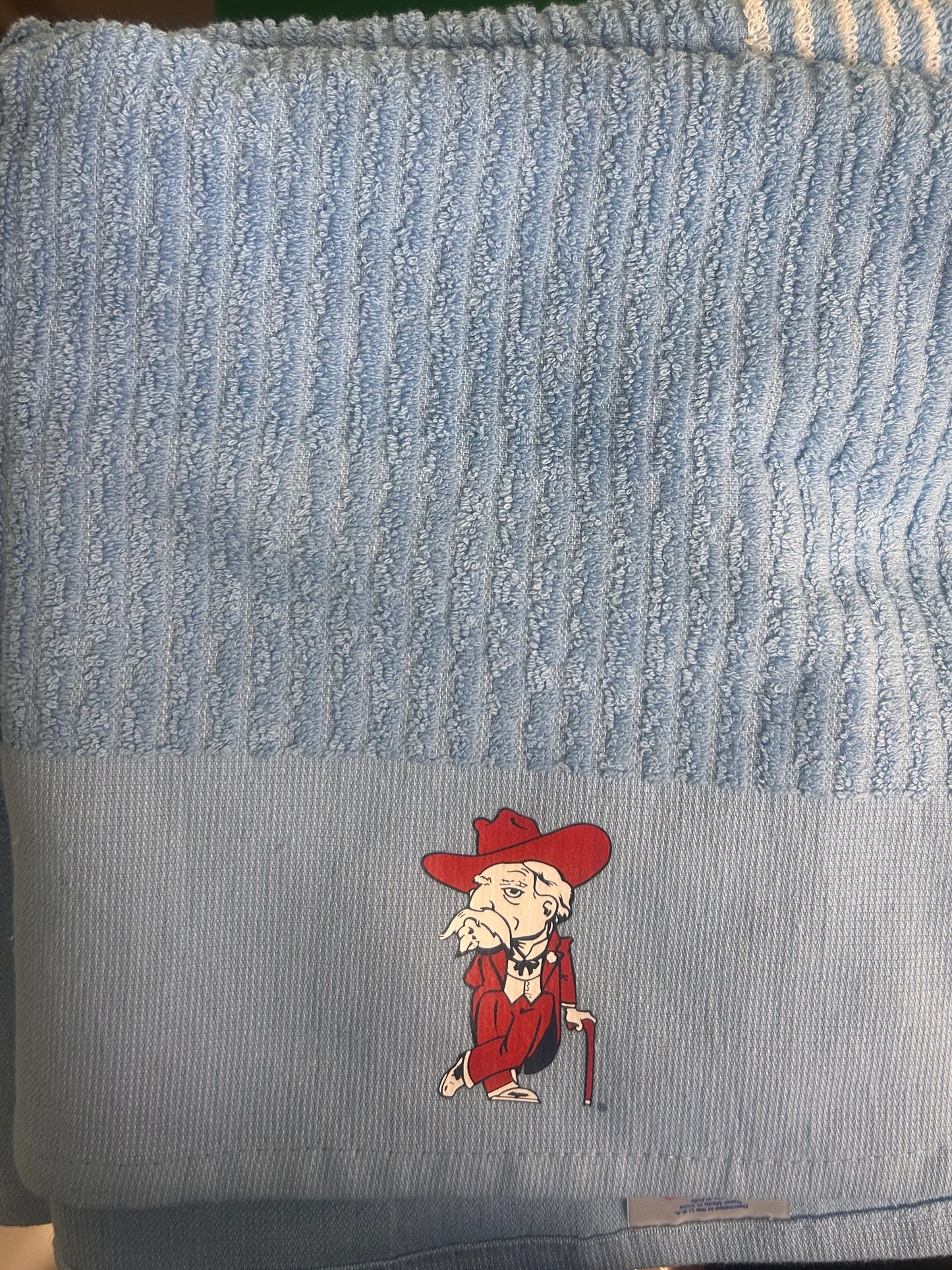 Ole Miss Caddy Towels