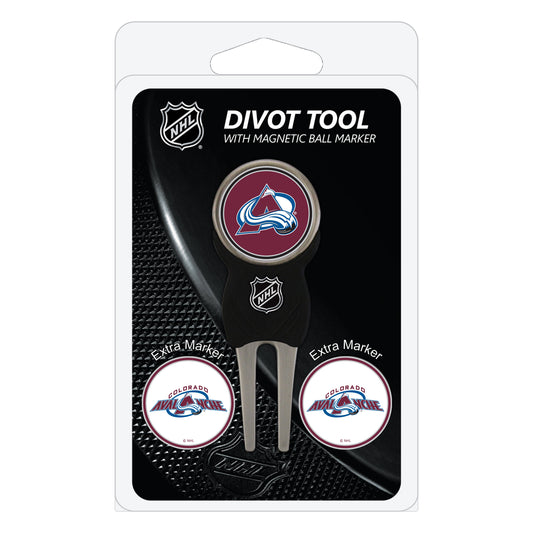 NHL custom golf divot tools - Colorado Avalanche