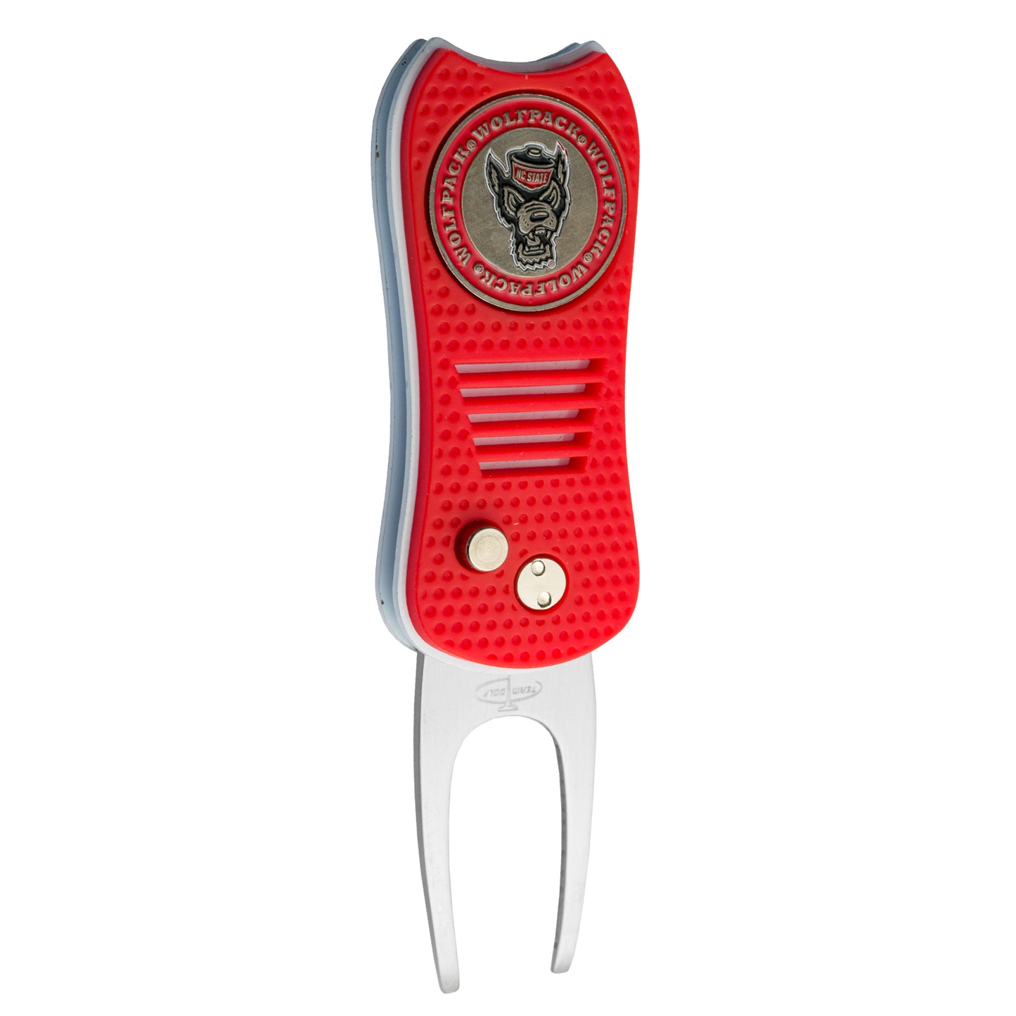 NCAA Switchblade Divot Repair Tool - NC State Wolfpack