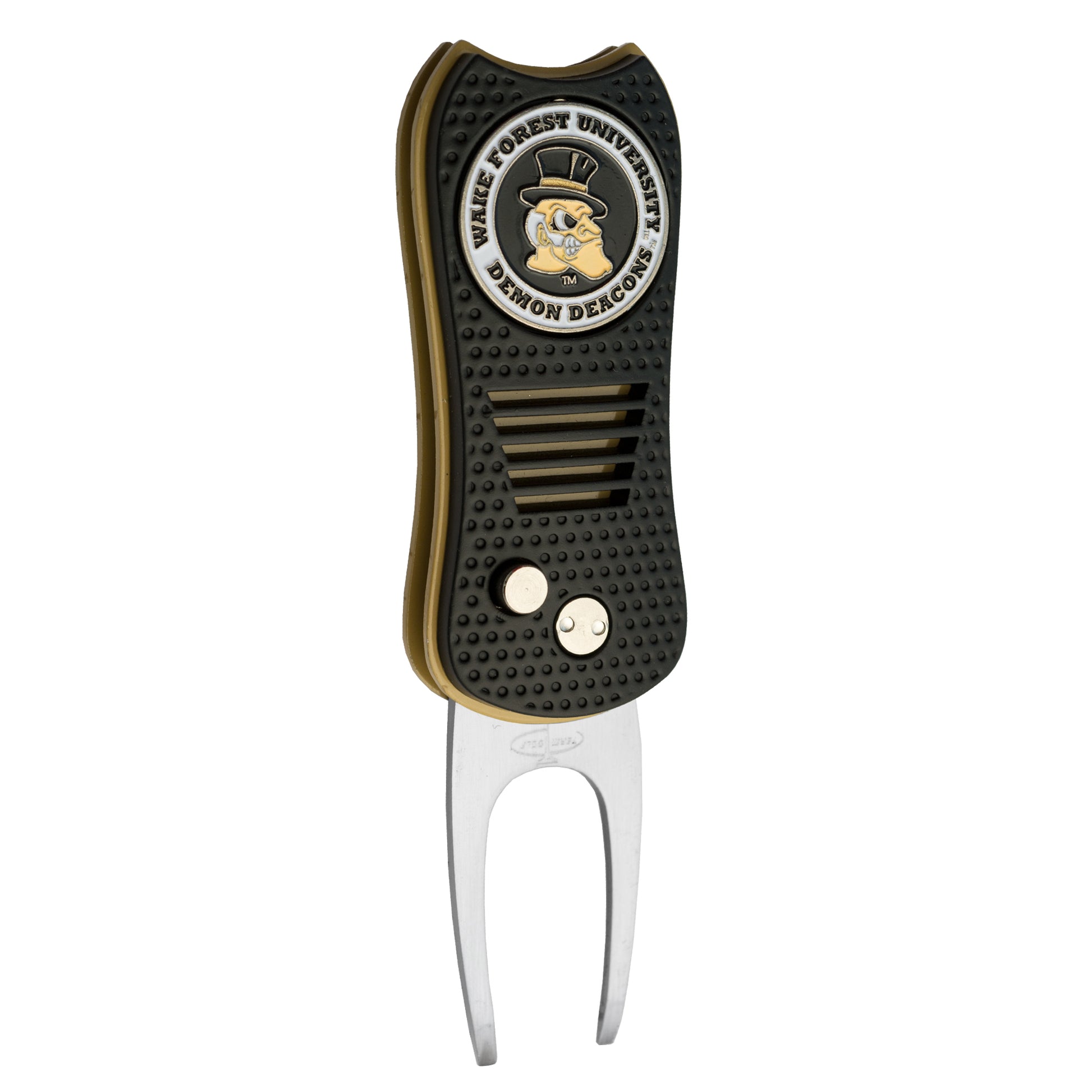 NCAA Switchblade Divot Repair Tool - Wake Forest Demon Deacons