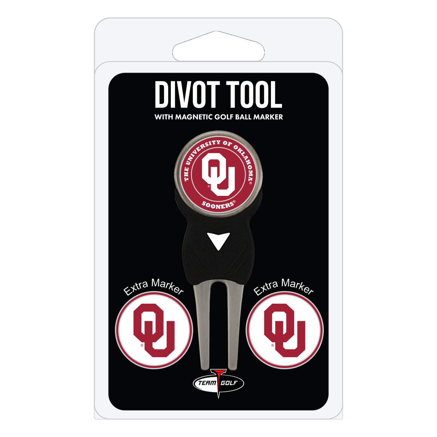 NCAA personalized golf divot tool - oklahoma sooners