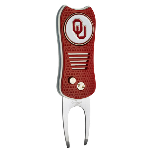 NCAA Switchblade Divot Repair Tool - Oklahoma Sooners