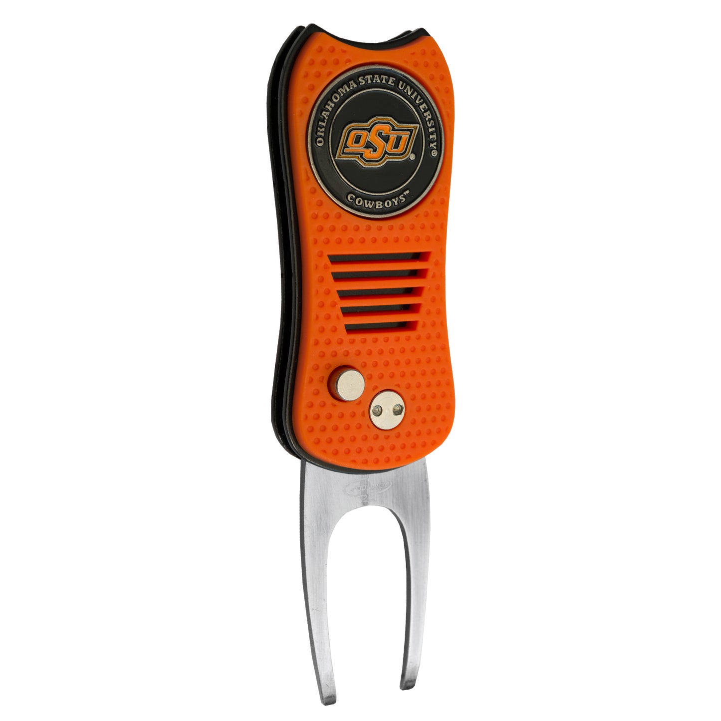NCAA Switchblade Divot Repair Tool - Oklahoma State Cowboys