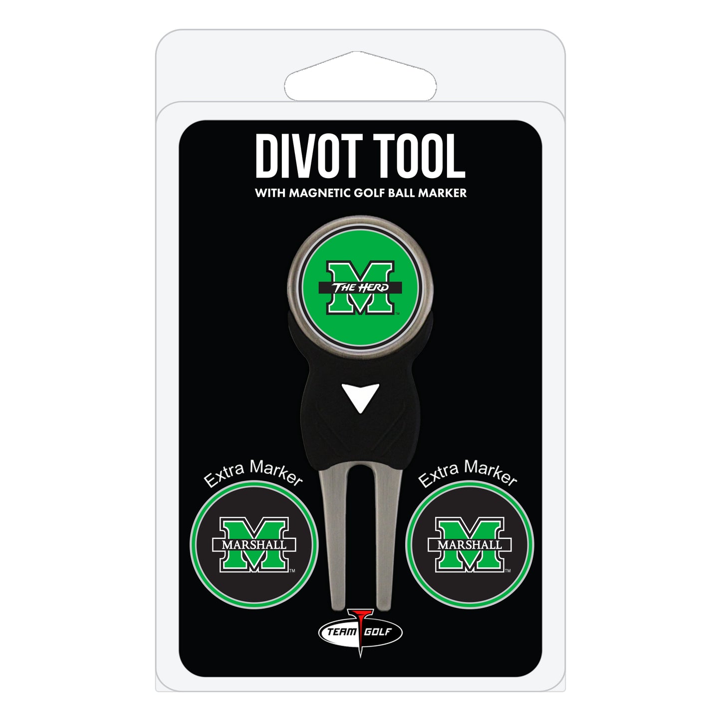 NCAA personalized golf divot tool - marshall thundering herd