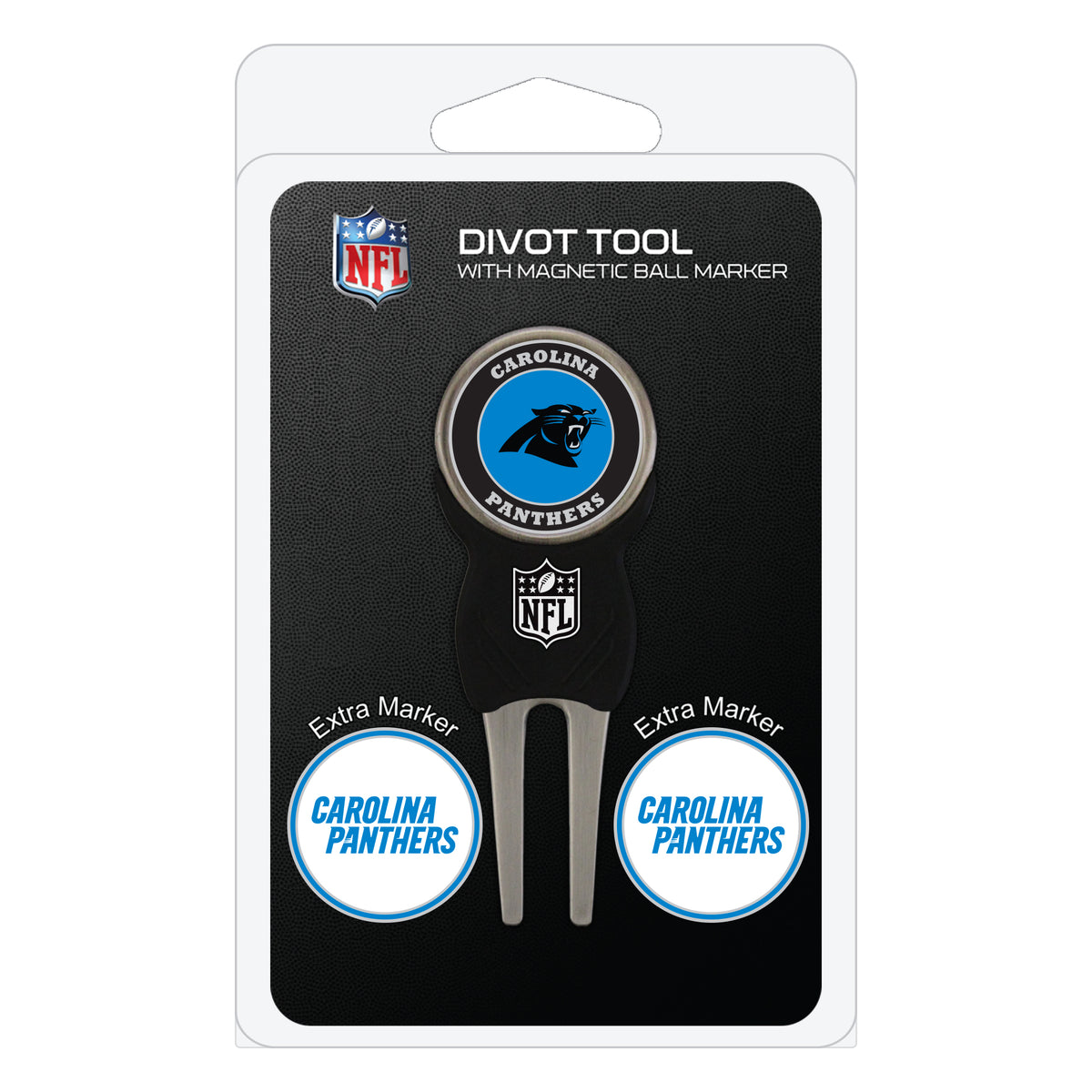 NFL Golf Divot Tool - Carolina Panthers