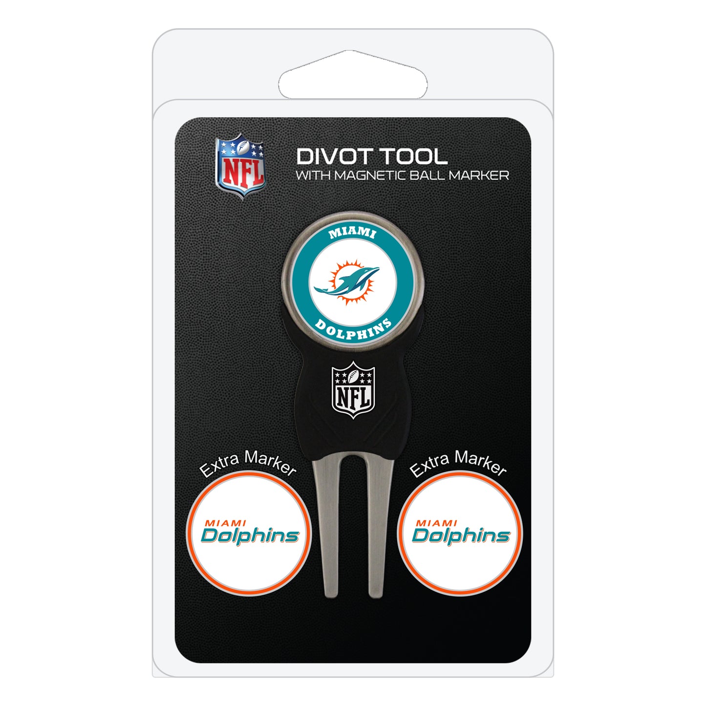 NFL Golf Divot Tool - Miami Dolphins