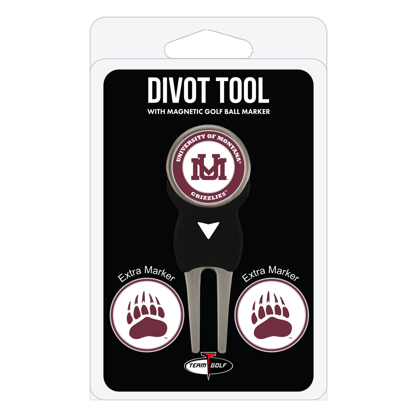 NCAA personalized golf divot tool - montana grizzlies