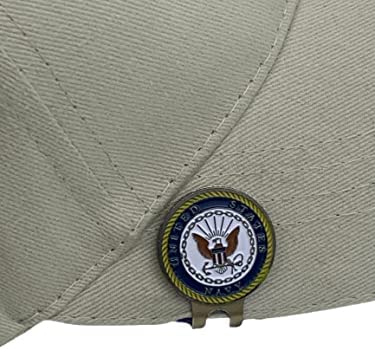 Military Golf Ball Markers Hat Clip