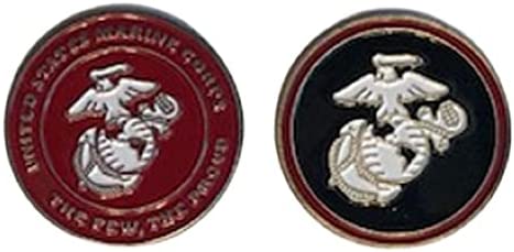 Military Golf Ball Markers Hat Clip