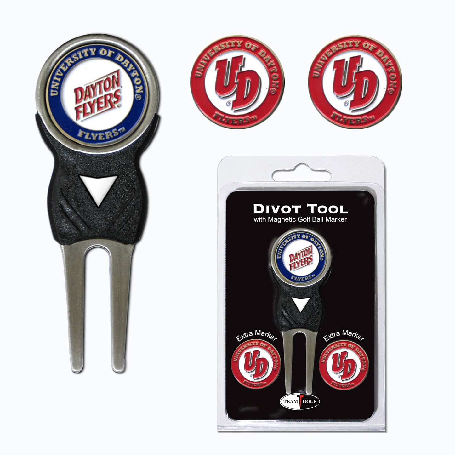 NCAA personalized golf divot tool - dayton flyers