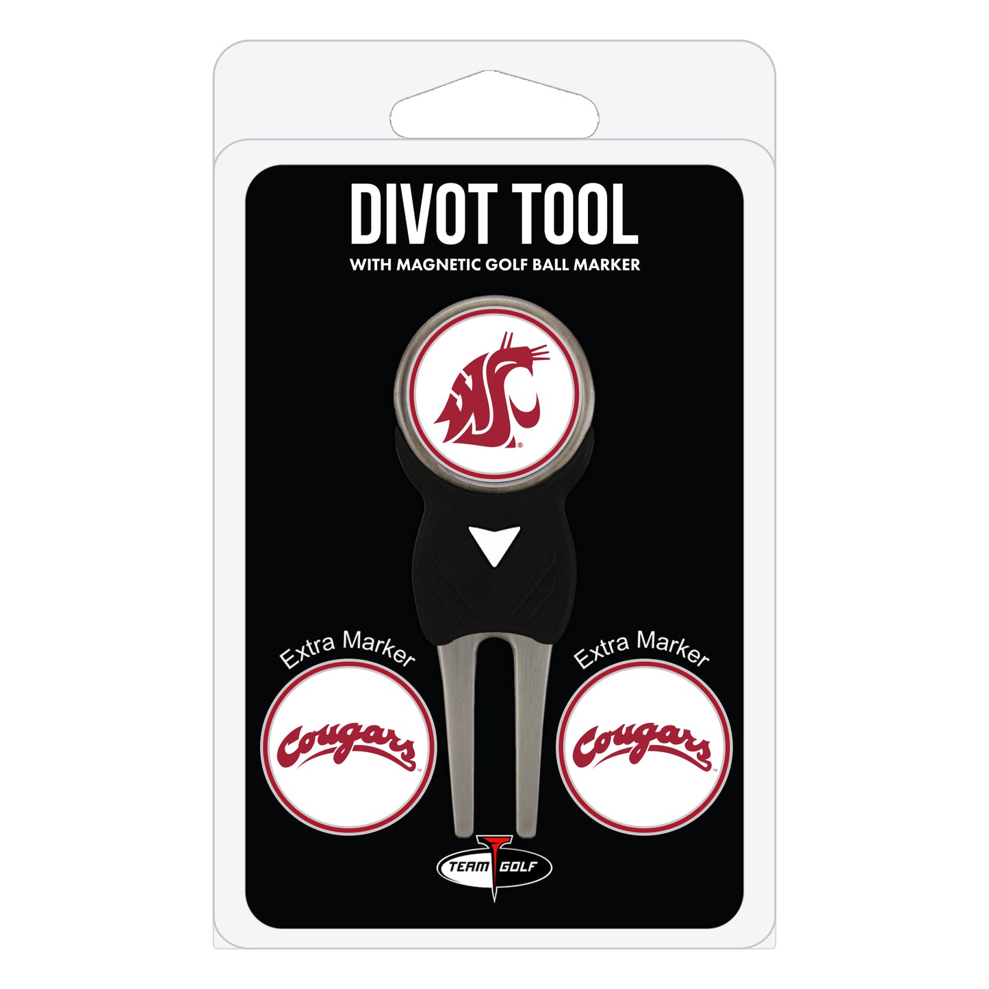 NCAA personalized golf divot tool - washington state cougars