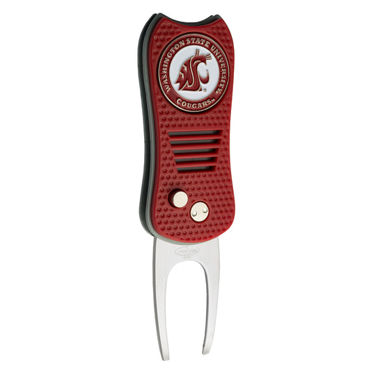 NCAA switchblade divot repair tool - washington state cougars