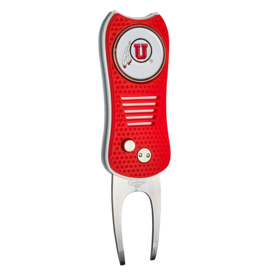 NCAA Switchblade Divot Repair Tool - Utah Utes