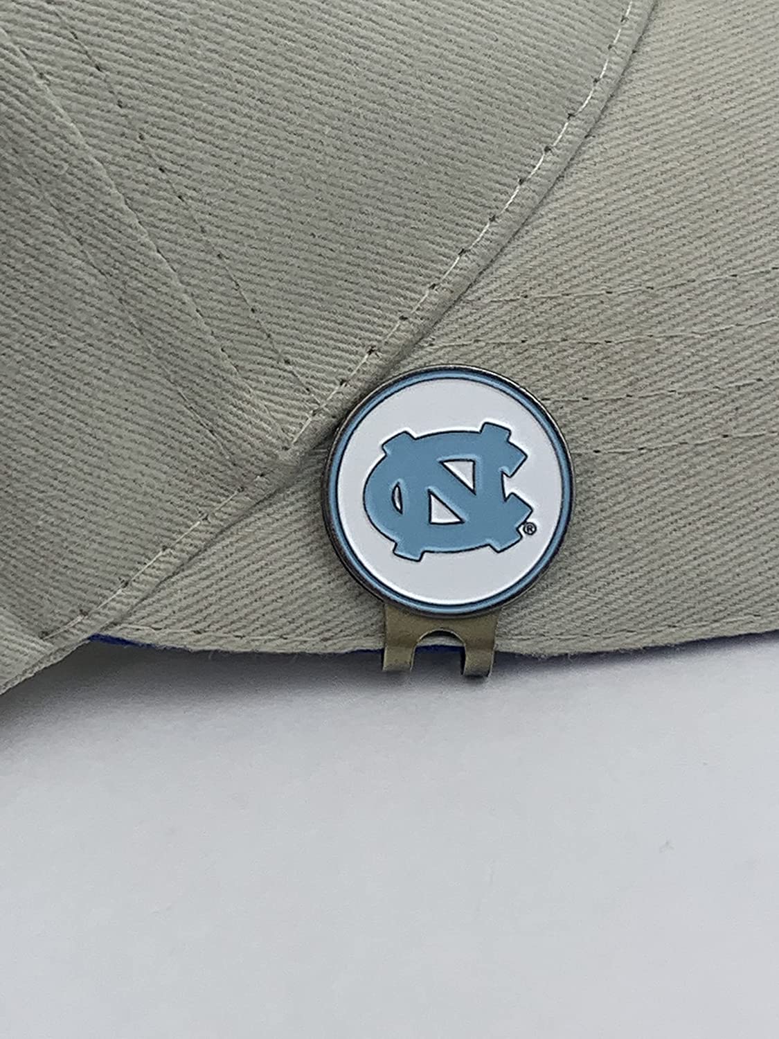 Premium Quality NCAA Golf Ball Marker Hat Clip (North Carolina Tar Heels)