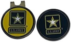 Military Golf Ball Markers Hat Clip
