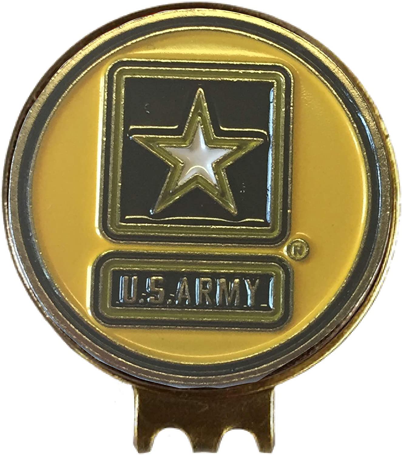 Military Golf Ball Markers Hat Clip