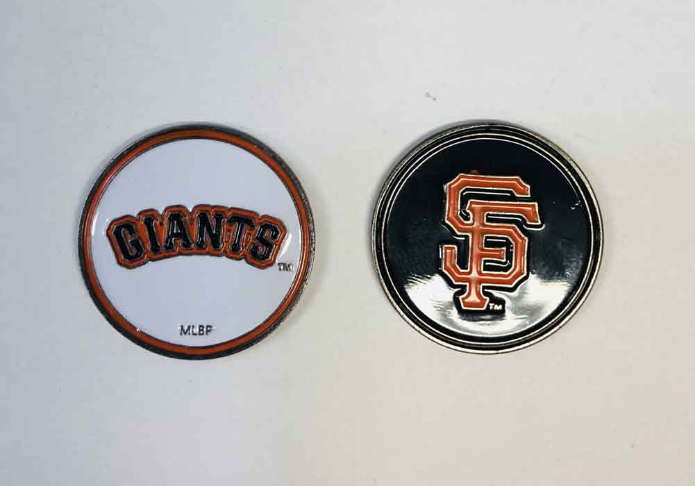 MLB Golf Ball Marker Hat Clip