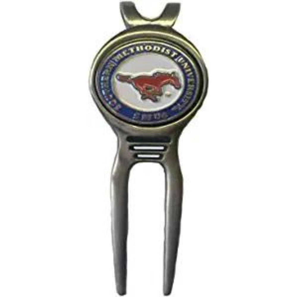 NCAA personalized divot tool - smu mustangs