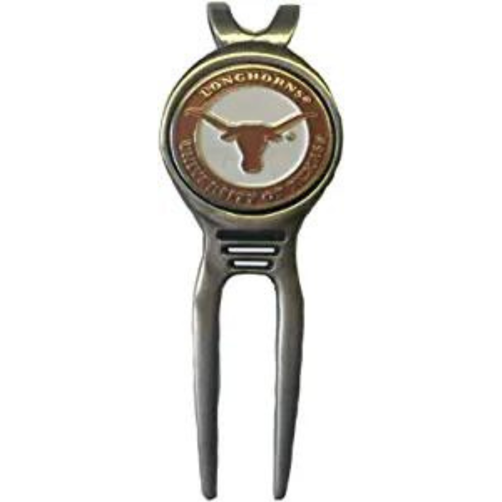NCAA personalized divot tool - texas longhorns