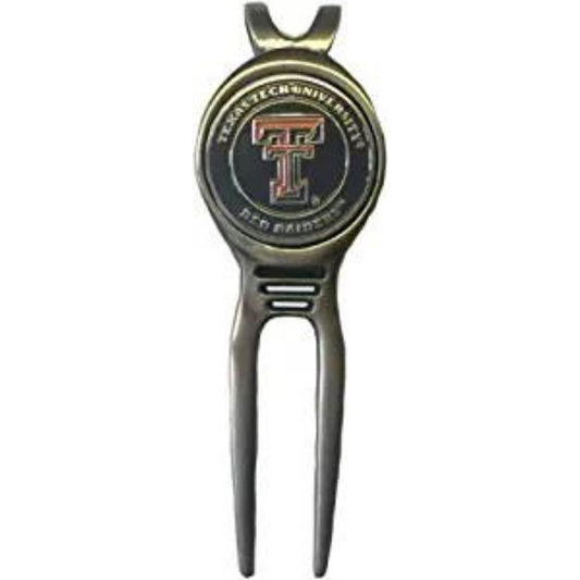 NCAA personalized divot tool - texas tech red raiders