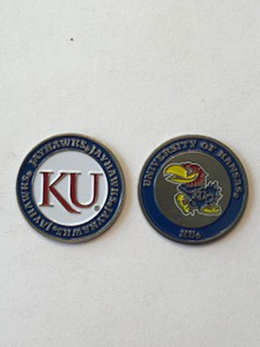 NCAA Golf Hat Clip (Kansas Jayhawks)