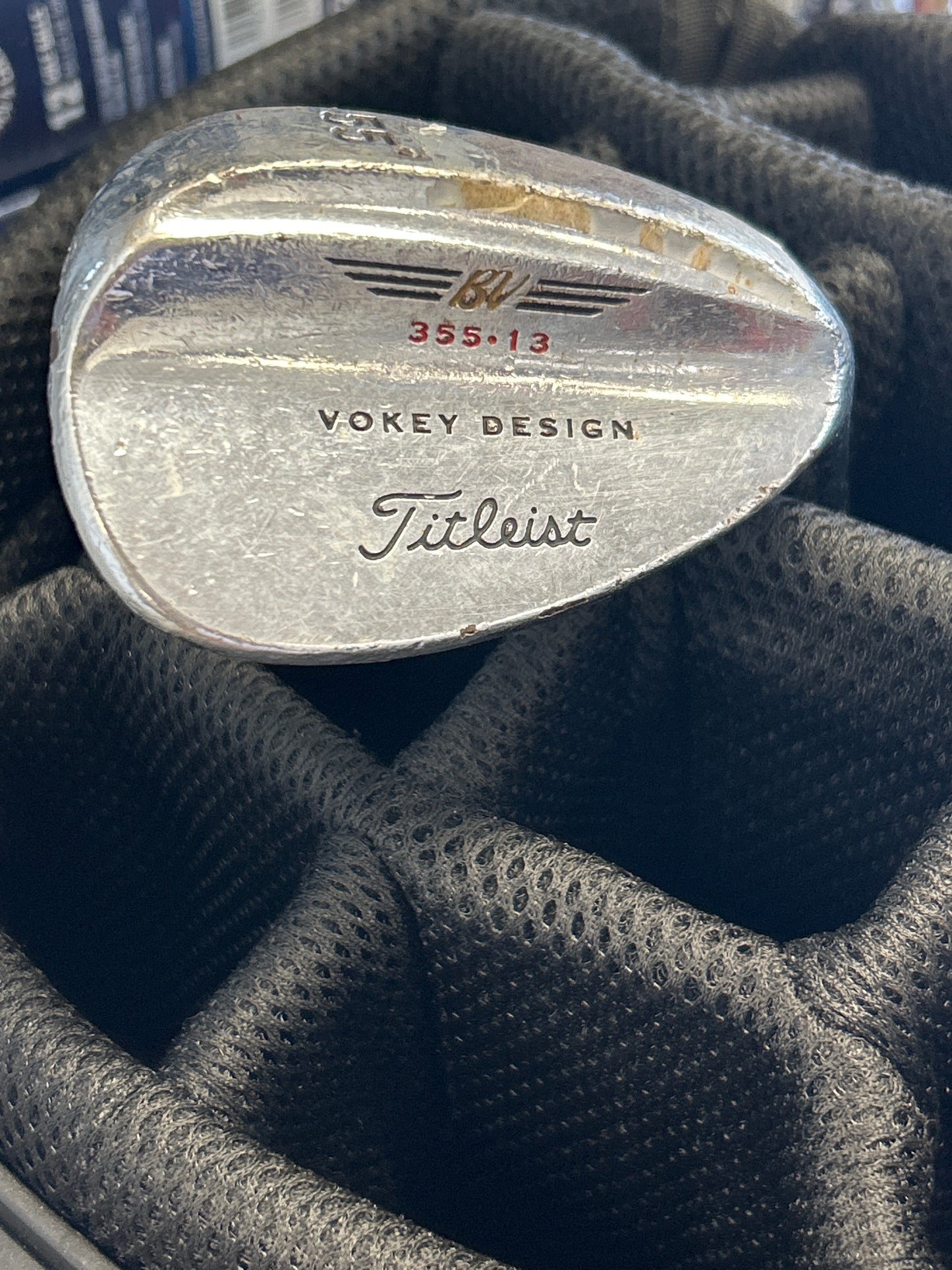Titleist Vokey Design 355.13 wedge — a 55° loft with 13° bounce RH
