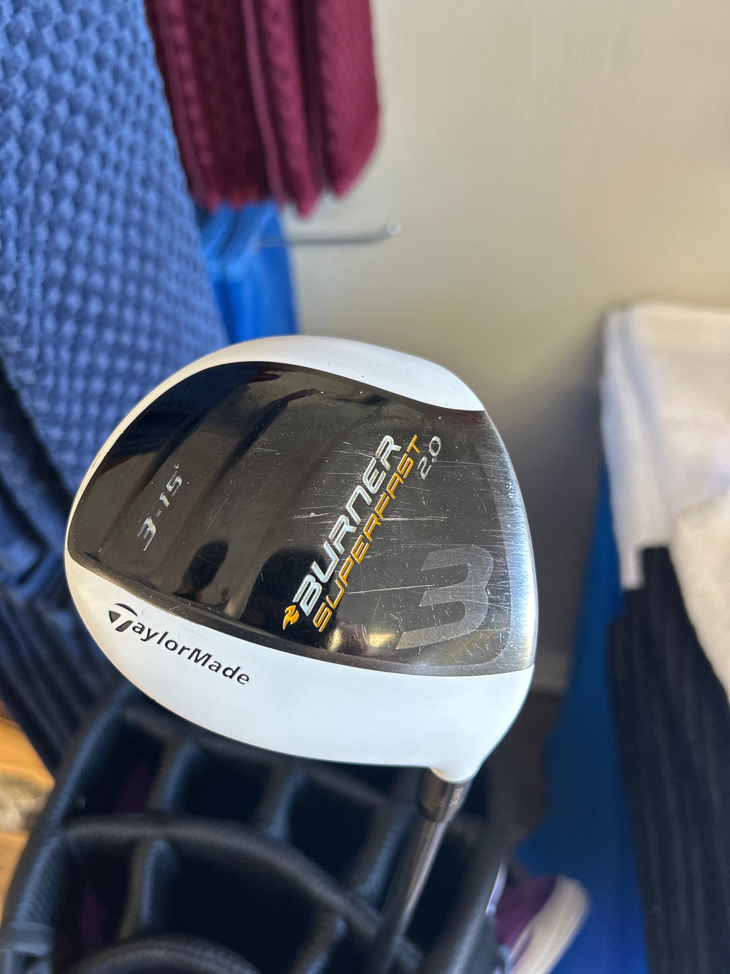 TaylorMade Burner SuperFast 2.0 3-wood, 15° RH