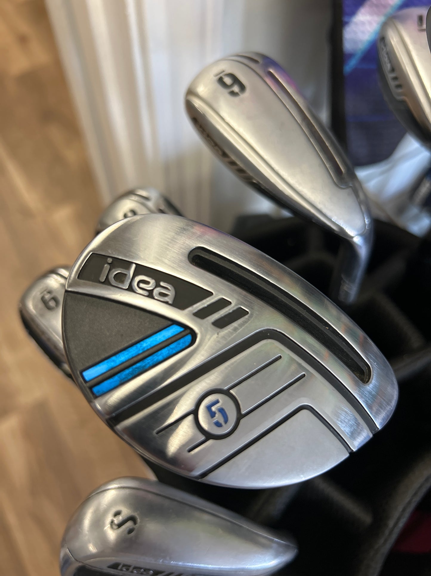 Adam’s Idea Combo Iron Set A-Flex 5 Irons, 2 Hybrids RH