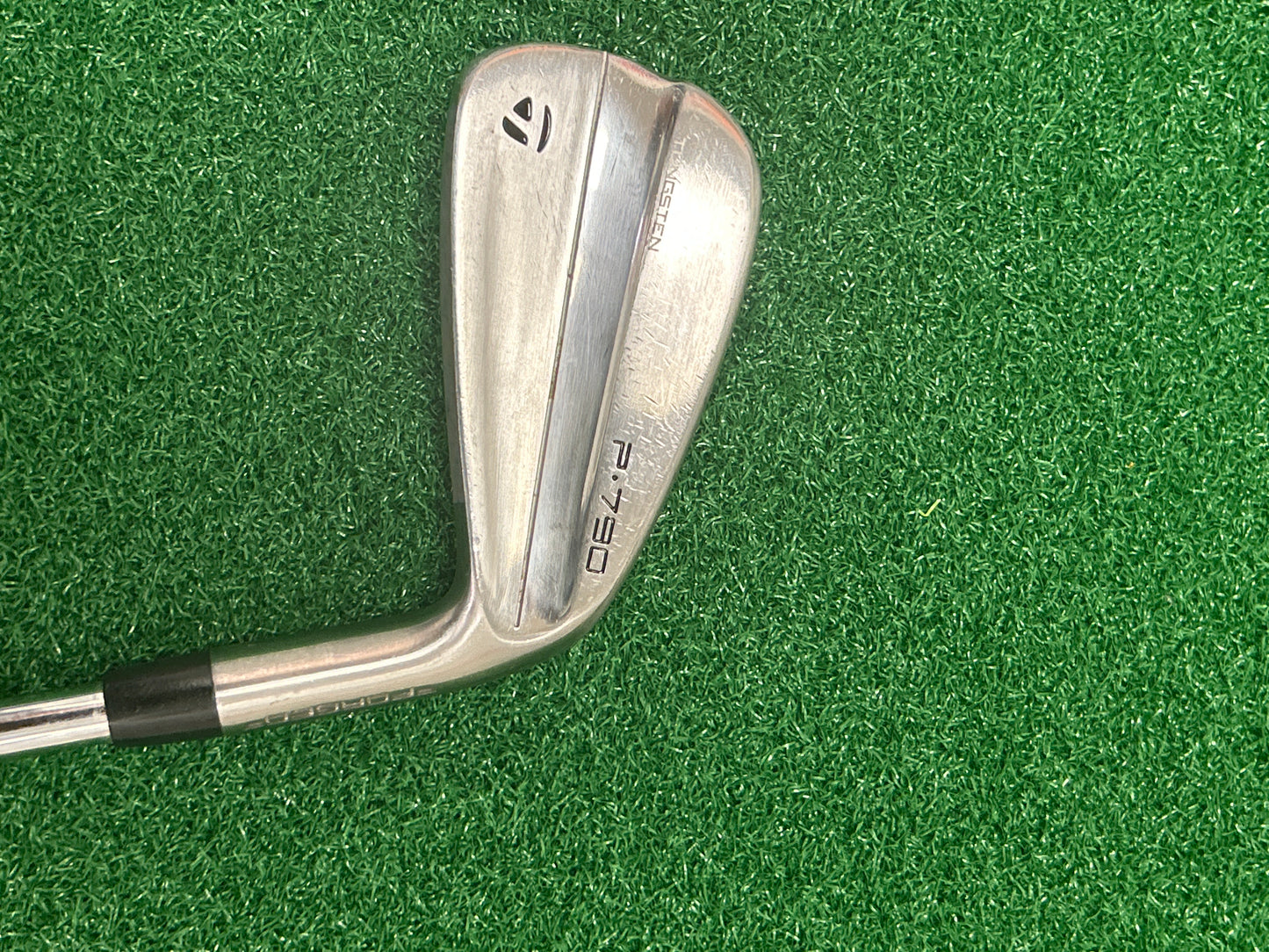 TaylorMade P790 4-Iron, and the shaft is a KBS Tour 90 Stiff