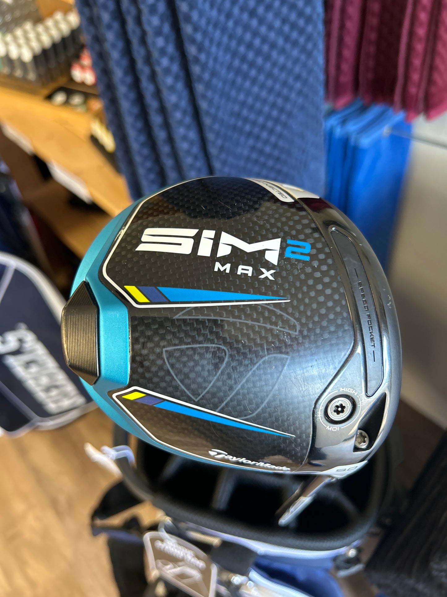 Taylormade SiM2 Max Driver 9.0 Loft Stiff Flex RH