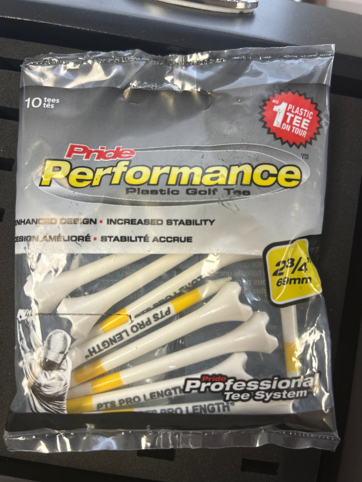 Performance PTS Tees 2 3/4 10 per bag