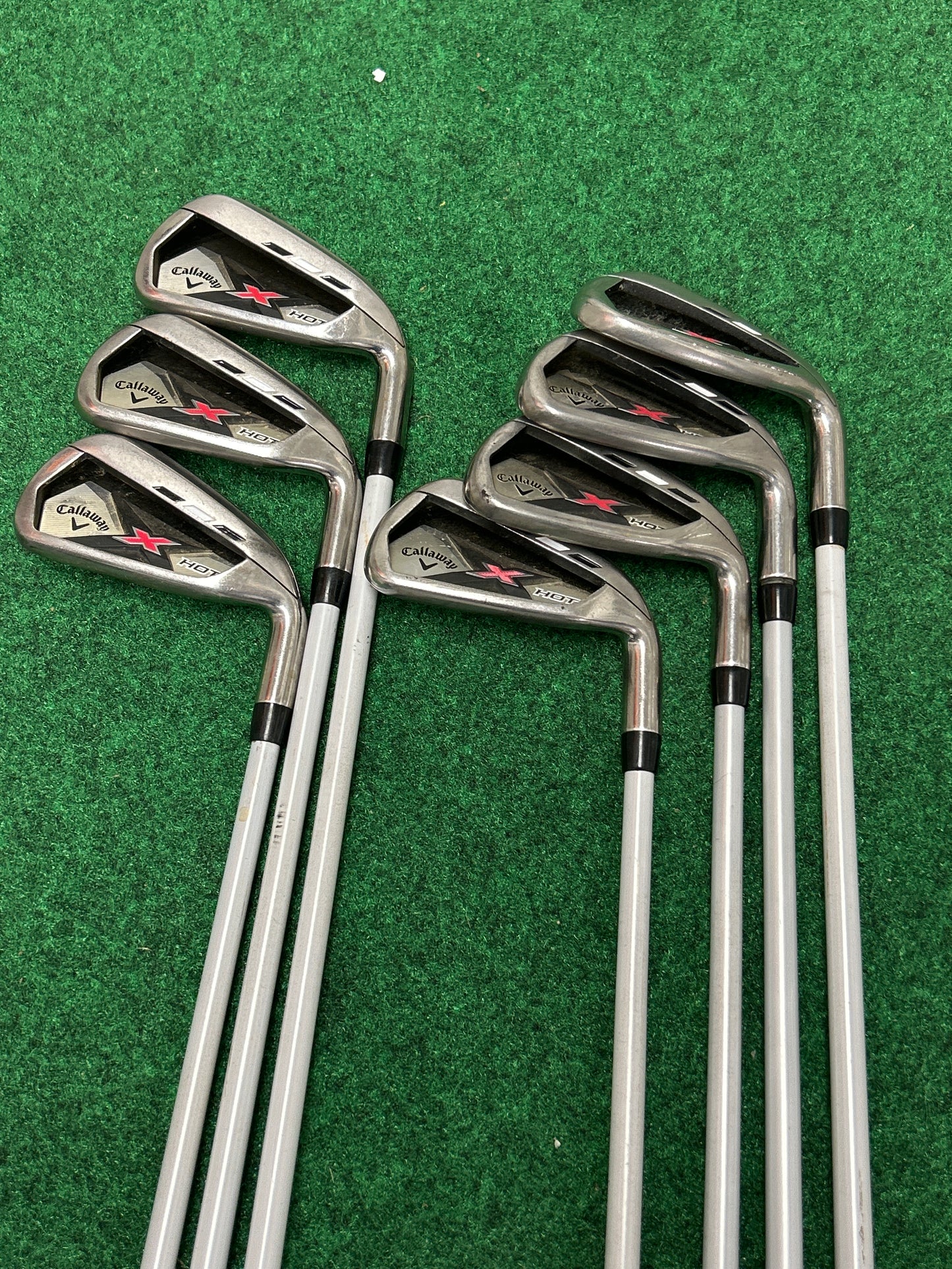 Callaway X-Hot Iron Set (4-9 + SW) Stiff Flex RH