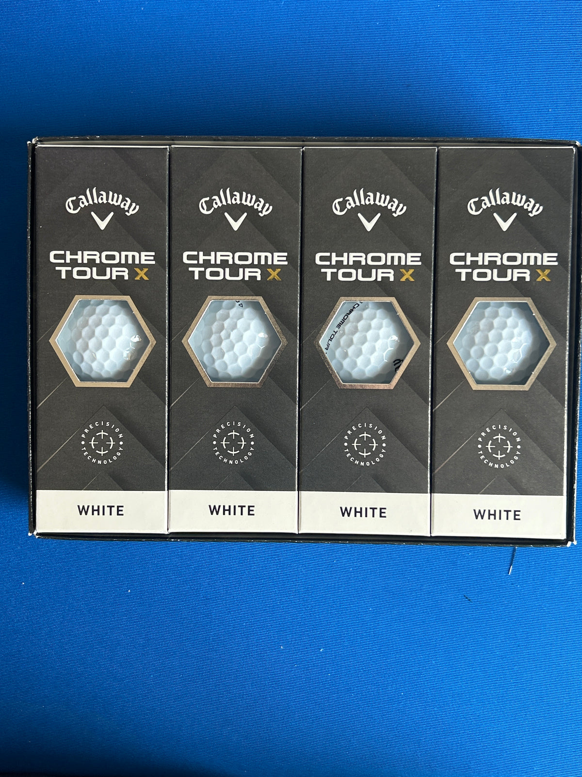 Chrome Tour X- Prior Generation - One Dozen White Balls