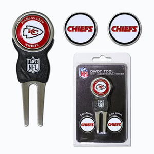 Kansas City Chiefs Signature Divot Tool Pack