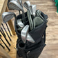 Complete iron set( 2 -9+ PW & SW) plus cart bag...Good starter set