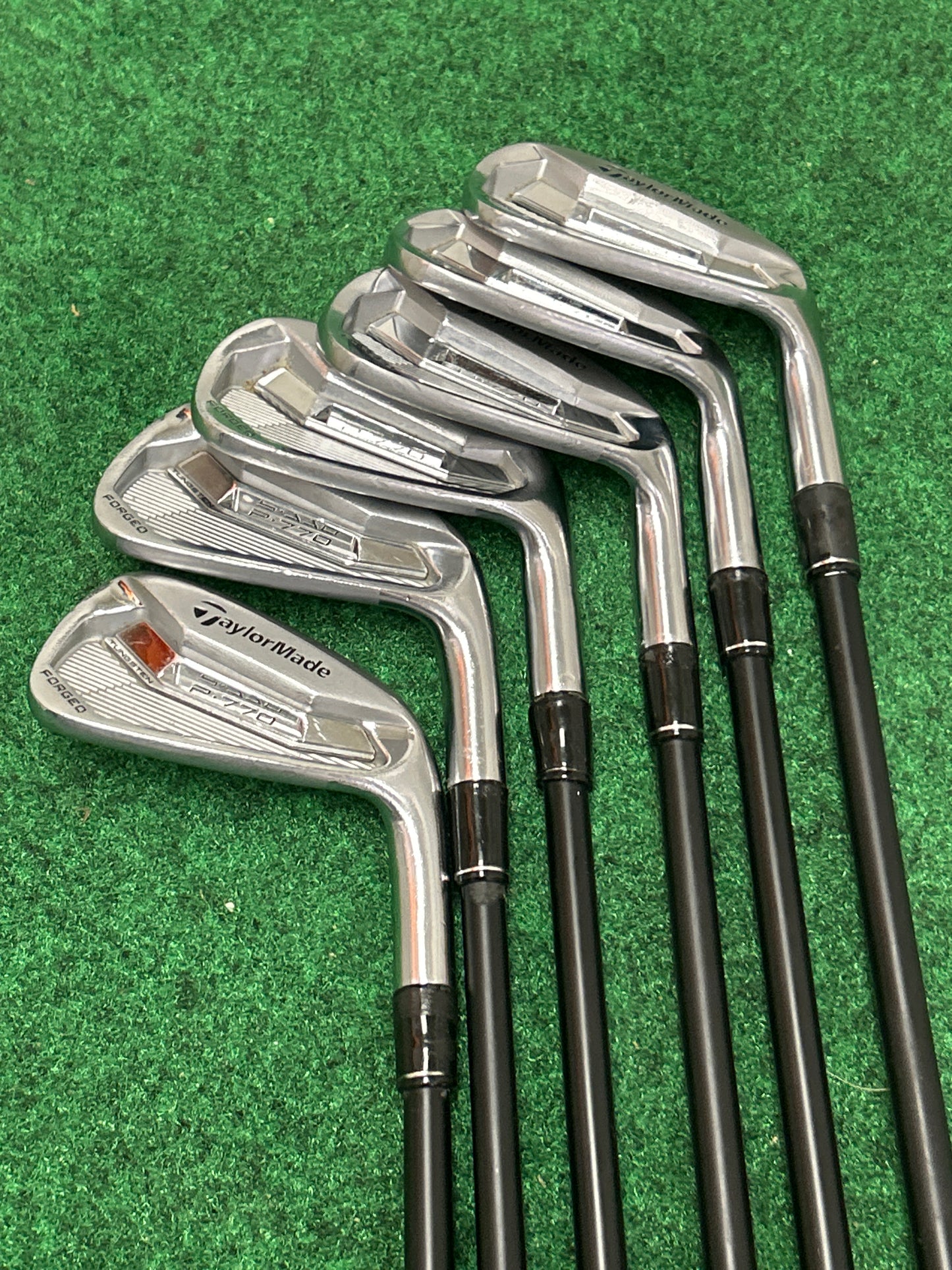 Taylormade P770 Iron Set 6-A Irons Stiff Flex Graphite RH