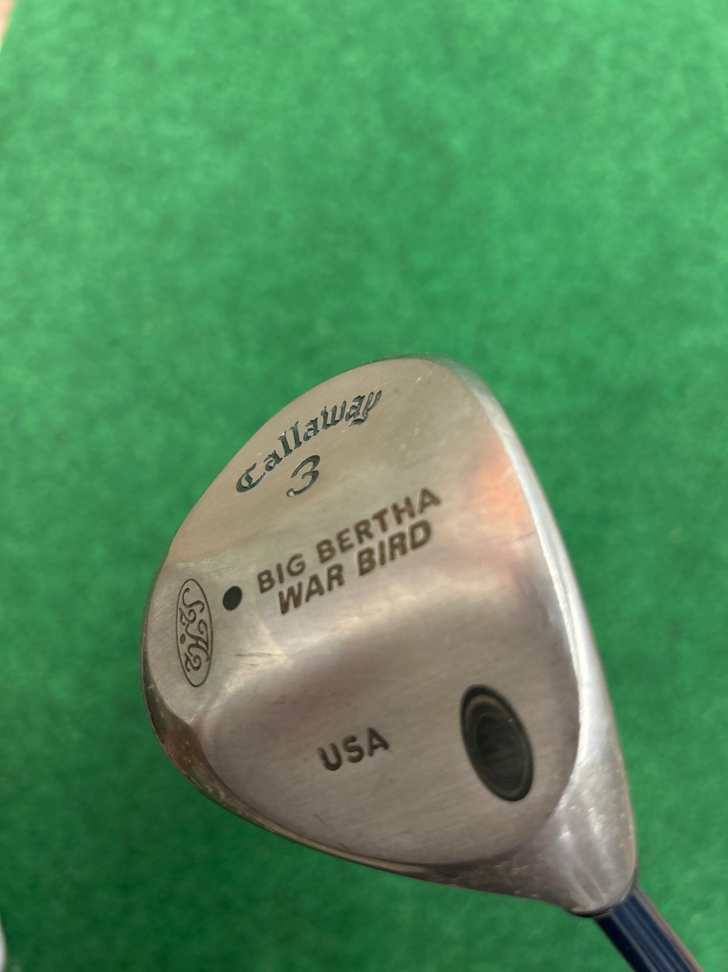 Ladies Callaway Big Bertha Steelhead woods set (Driver, 3, 5, 7 & 9) RH