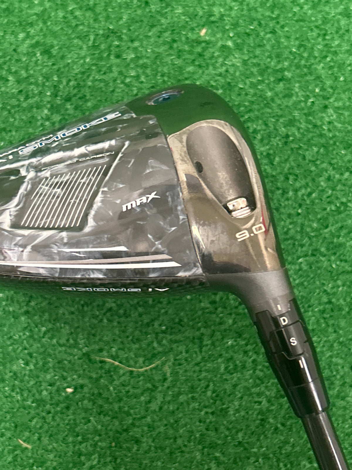 Callaway Paradym Ai Smoke MAX Driver 9.0 Loft Stiff Flex RH