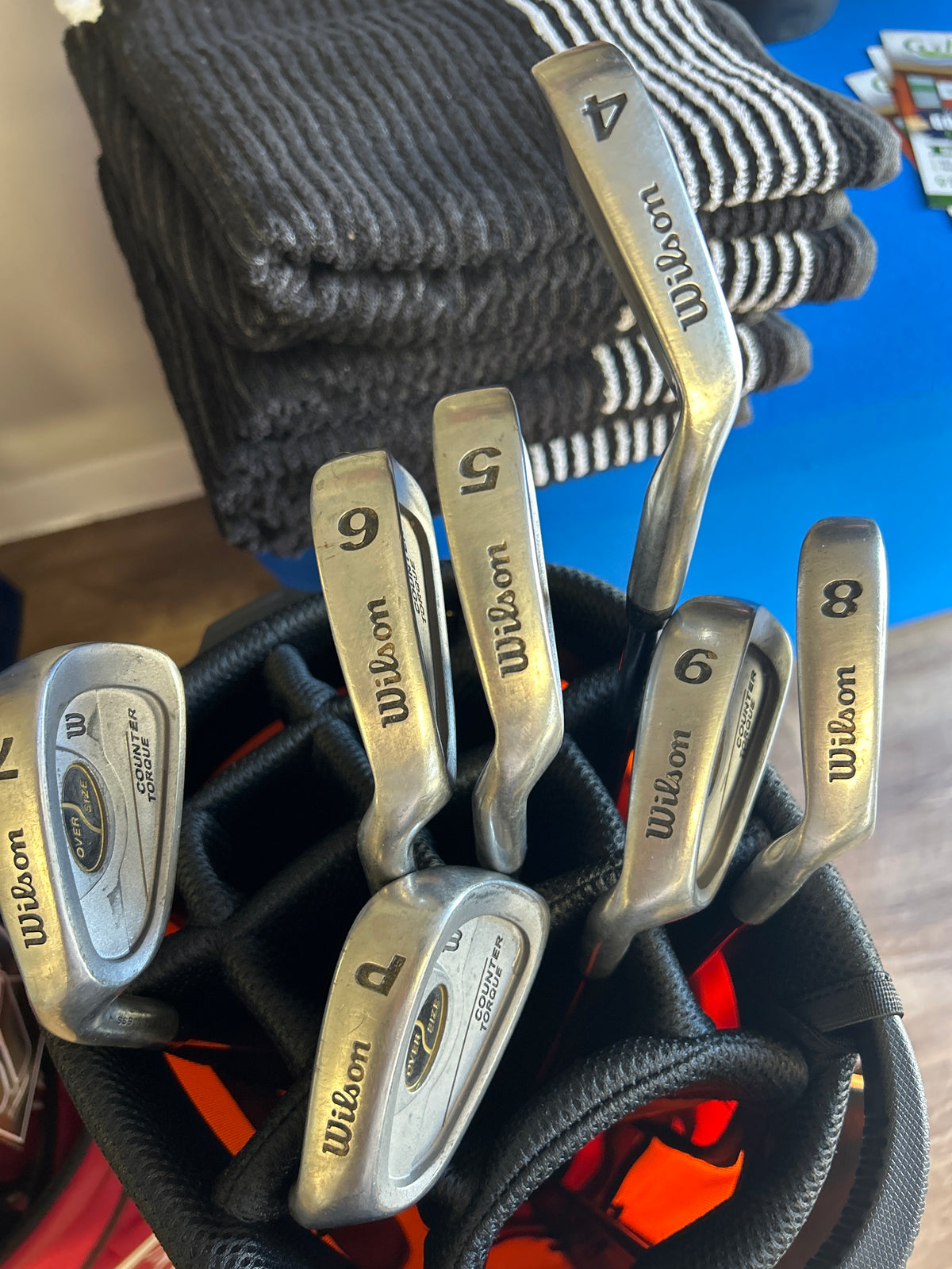 Wilson Oversize Counter Torque Iron Set 4–PW Left-Handed