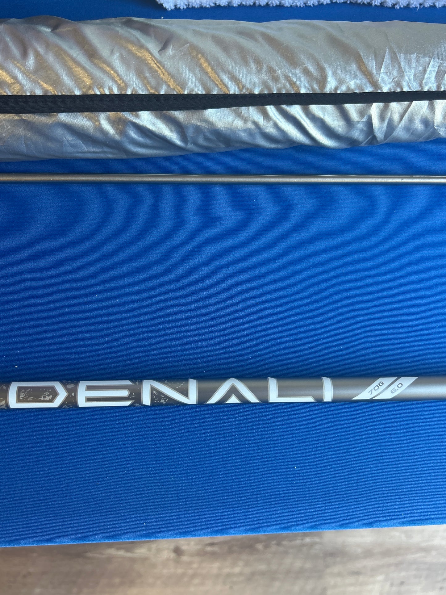 Set of 8 Project X Denali Frost Silver 70g 6.0 Stiff Flex Shafts