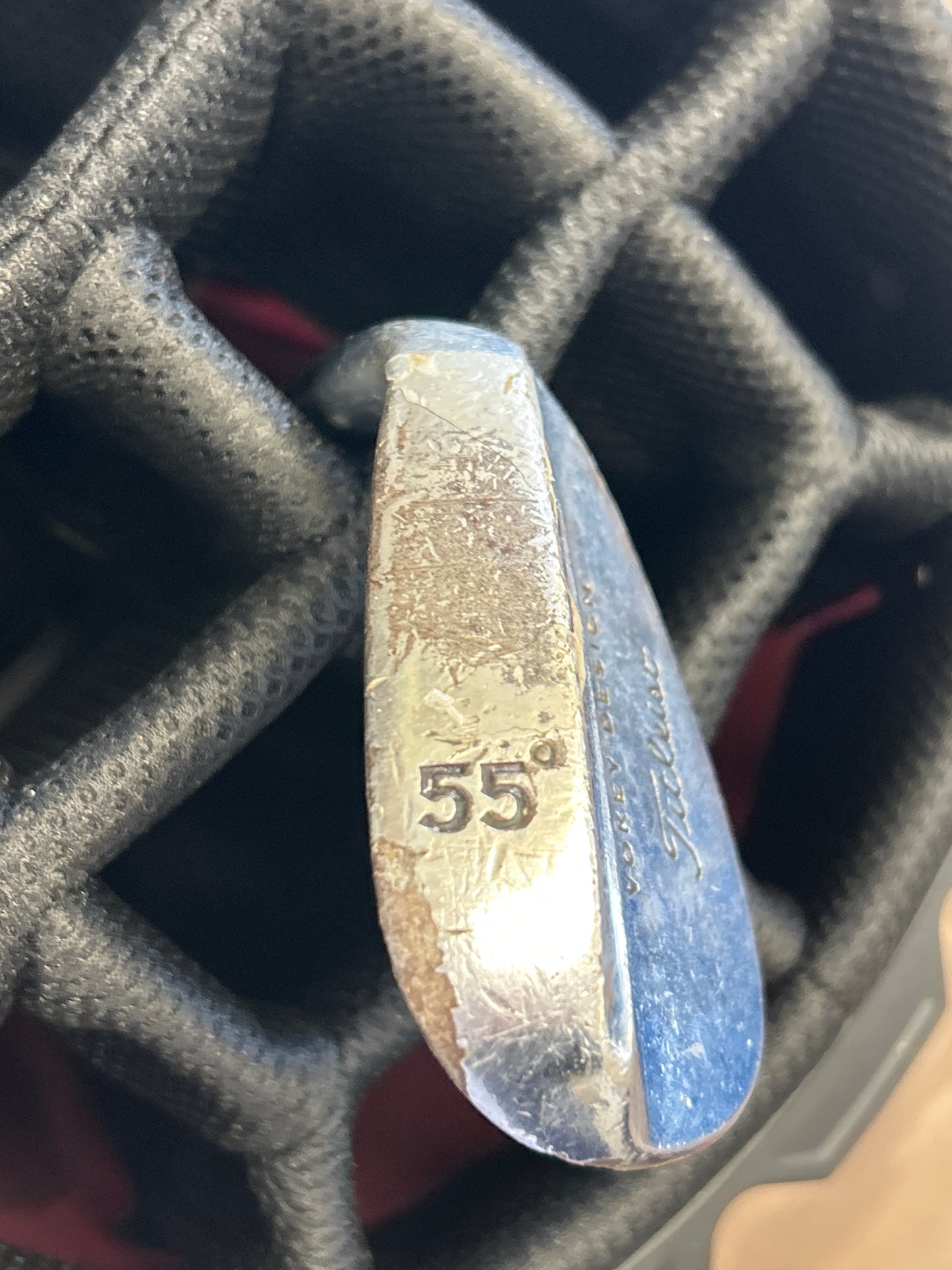 Titleist Vokey Design 355.13 wedge — a 55° loft with 13° bounce RH