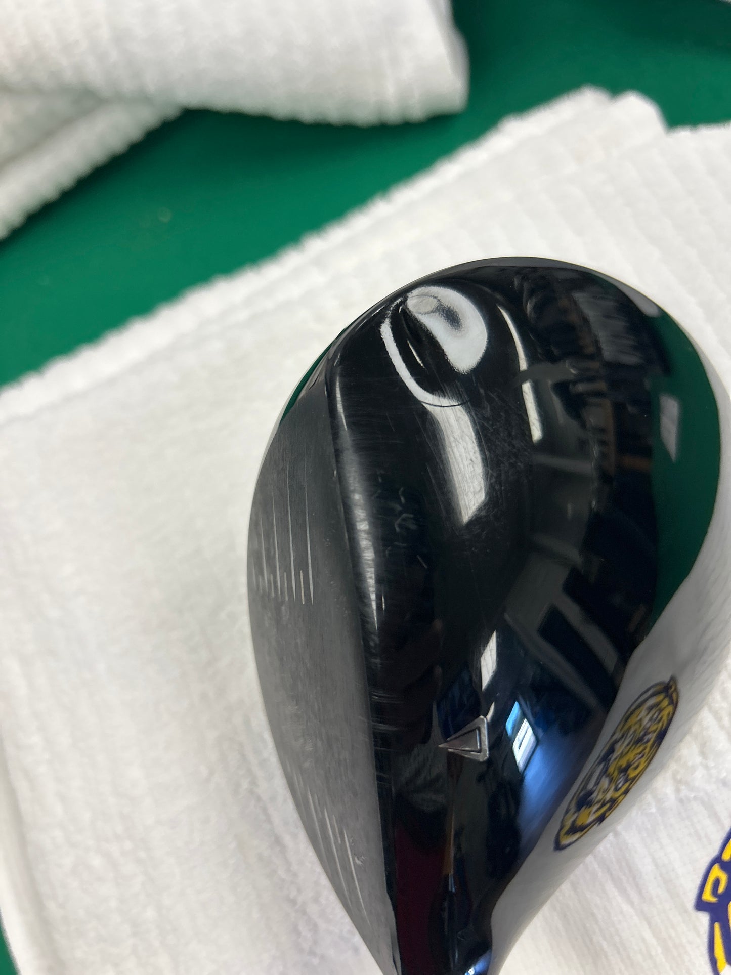 Titleist TS3 10.5° driver with a UST Mamiya Proforce V2 69 Series RH.  NOTE- DENT ON CROW NEAR TOE