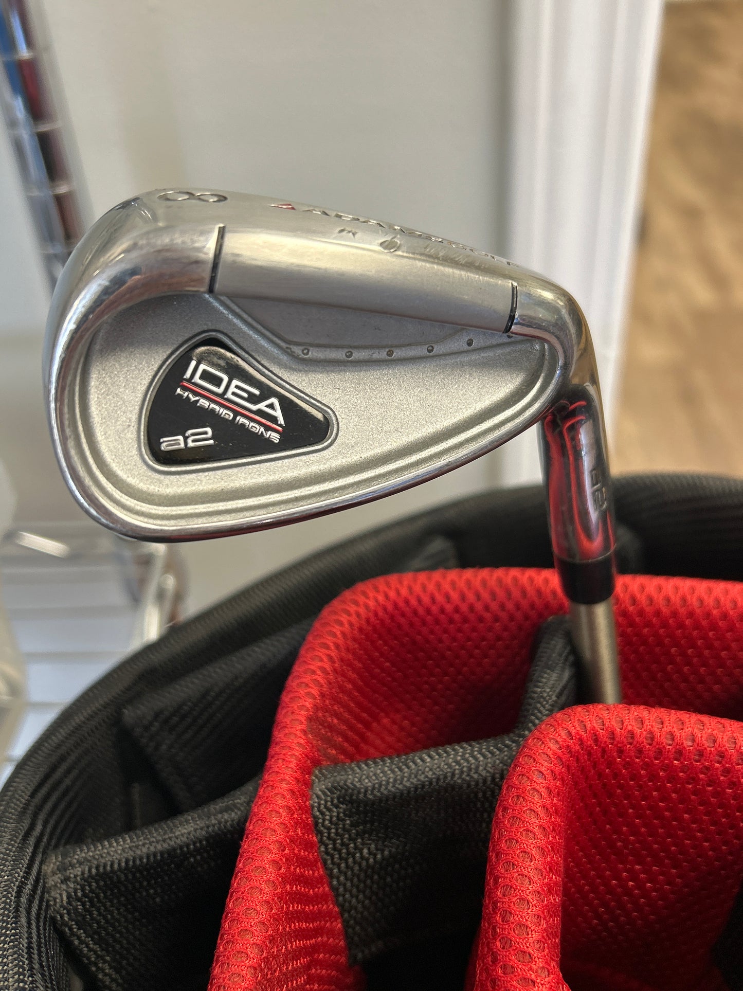 Adams IDEA a2 Hybrid Iron Set 5-PW SteelFiber i80 Shafts Golf Pride CP2 Midsize Grips RH
