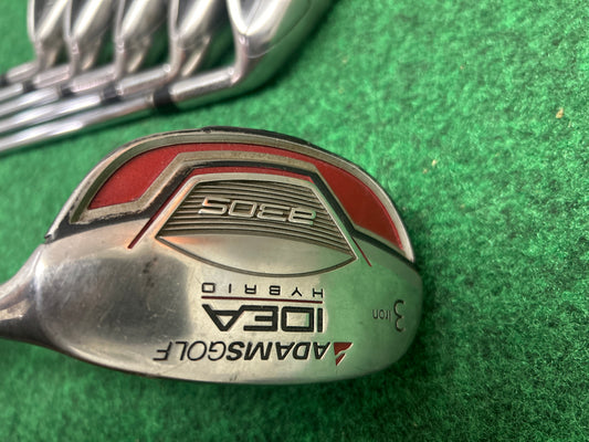 Adams Golf Idea Hybrid Set (7- PW plus 3 & 4 Hybrid)