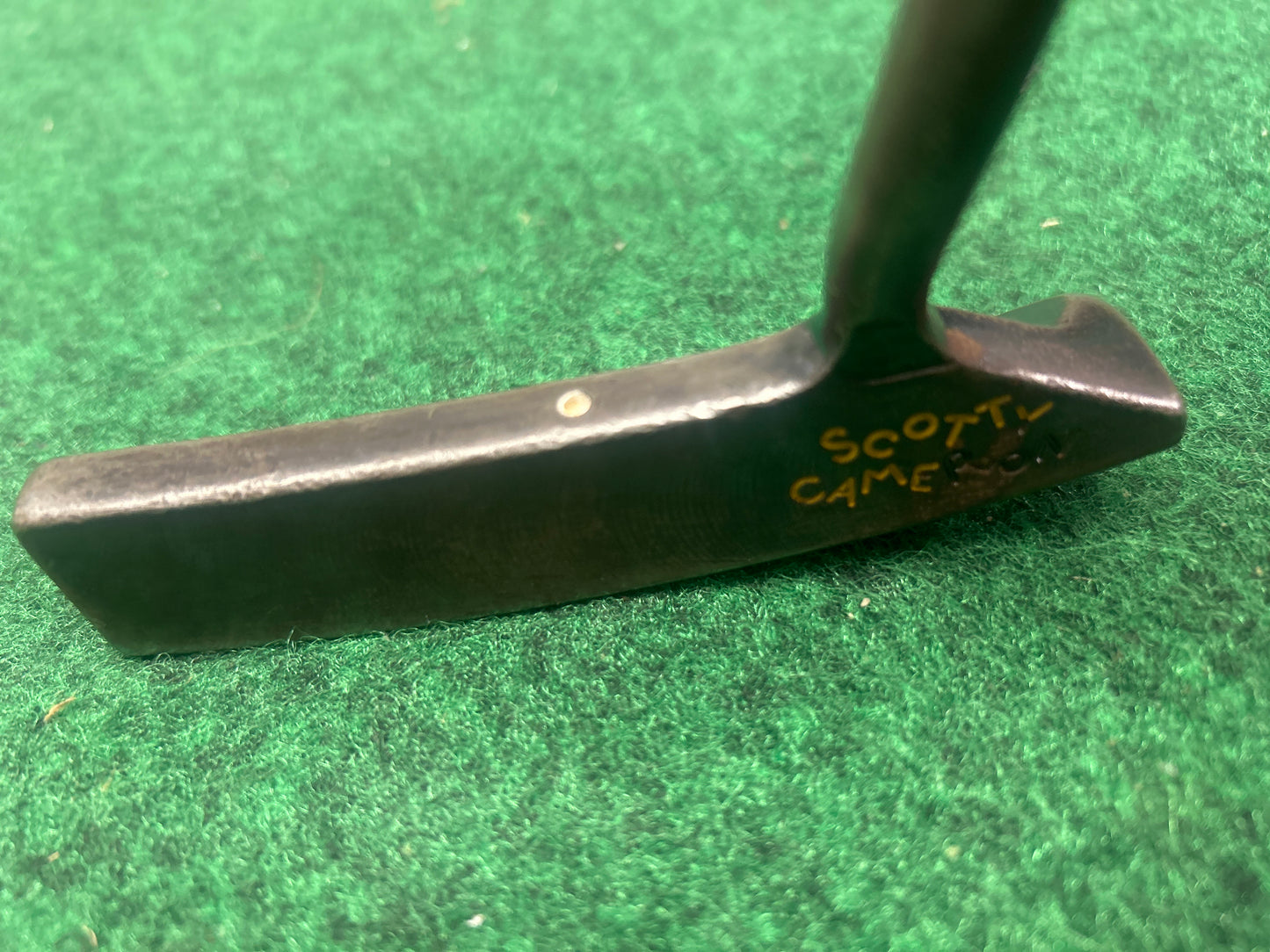 Scotty Cameron Rare Studio Design-1 Putter includes vintage head cover and original Baby T grip
