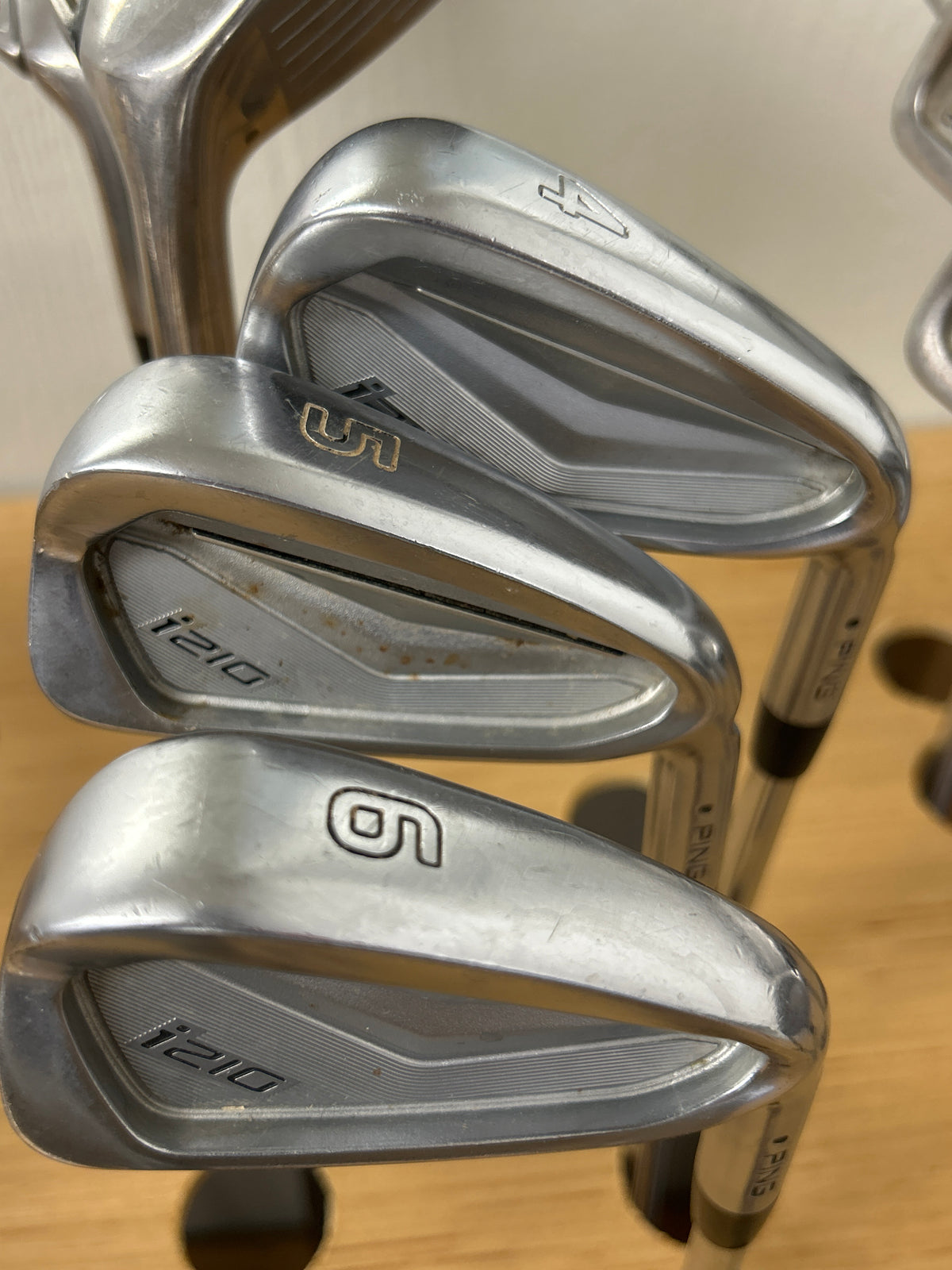 Ping i210 iron set (4–PW) Stiff Flex RH